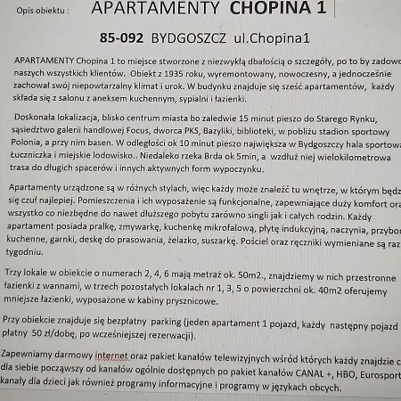 Chopina 1 *
